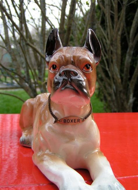 metal boxer dog statue|boxer dog figurine collectibles.